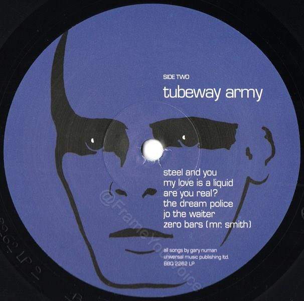 BBQ2262 LP B Side Label.